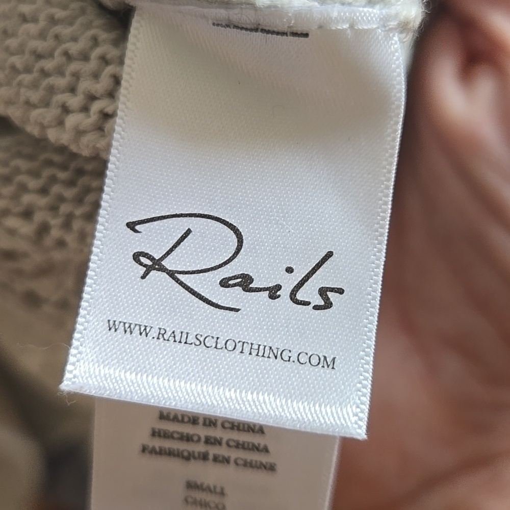 Rails Women's Palm Tree Cashmere Blend Sweater, Small, GUC, Cali Florida Vibes - Picture 3 of 8
